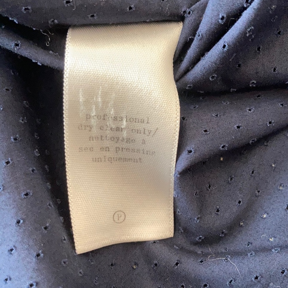 Rag & Bone Perforated Button Up Top - image 5